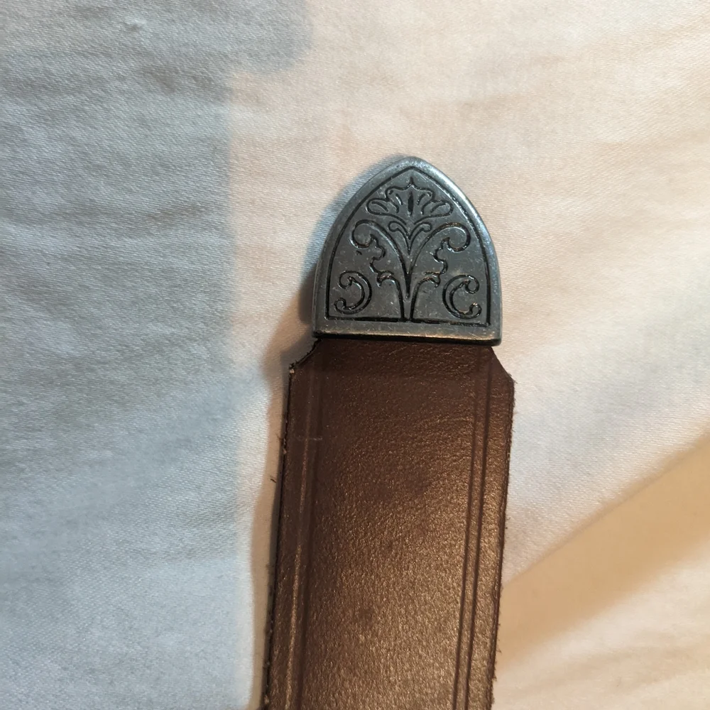 Accessories By Pearl Vintage Leather Belt - Picture 6 of 7
